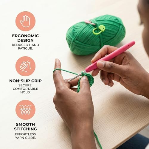 minimal beee Frog Crochet Kit for Beginners, Easy Yarn Video Tutorial - Image 6