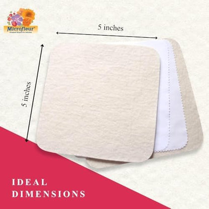 Microfleur Microwave Flower Press Refill Pack, DIY Floral Art - 5" (13 cm) - Image 3