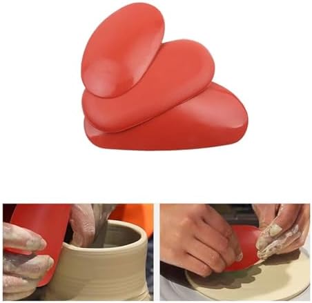Pottery Tools Pottery Tools Wood Handmade Clay Kit Ceramics Craft Molding Shaping Scraper Polymer Sculpture Air Dry Set(Metal 3sets 30pcs) - Image 6