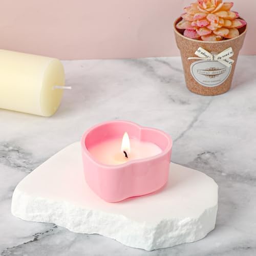 Gartful 3 Pieces Dish Resin Molds, Silicone Jewelry Tray Molds, Storage Container Epoxy Resin Casting Molds for Jewelry Ring Holders, Soap Dish, Candle Holder, 3 Styles(Round & Heart & Octagon) - Image 6