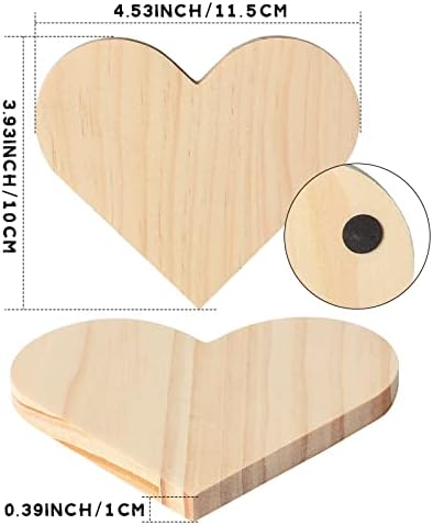 12 PCS Unfinished Wood Coasters, Solid Wooden Blanks for Laser Engraving - Image 2