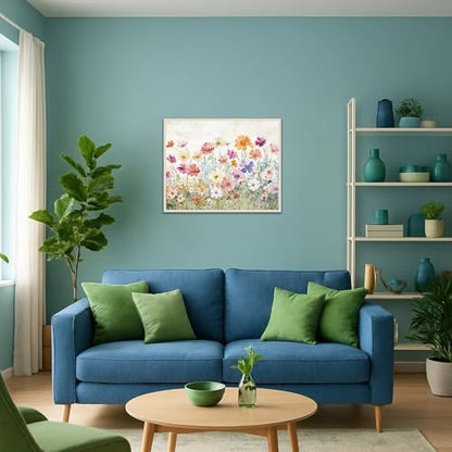 Banket Floral Paint by Numbers Kit for Adults Beginner DIY Painting Kits for Adults Flowers Easy Adult Paint by Number Kits on Canvas Color by Numbers for Gifts Home Wall Decor 16x20 Inch - Image 5