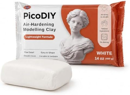Air Hardening Modeling Clay - Lightweight Air Dry Clay for Arts and Crafts by Unknown