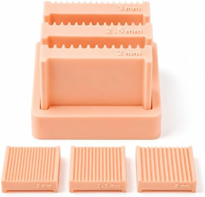 3D Print Clay Gel Ball Maker Tool,Mini Polymer Clay Bead Maker,for 3D Gel Flowers, Sphere Shaper Roller Tool for Perfect Round Beads, Earrings & Jewelry Making（2-3MM Color） by Unknown