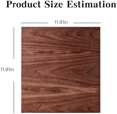 6 Pack 12x12x1/8 Inch 3mm Basswood Sheets Unfinished Wood Blanks for Laser Cutting Engraving Wood Burning DIY Crafts - Image 2