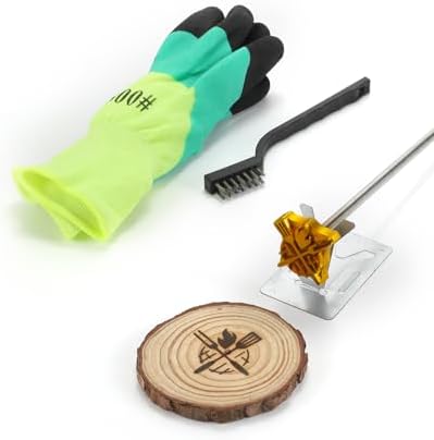 1.5" Barbeque Branding Iron, for Wood Hats Leather BBQ & Steak by AIMOADO