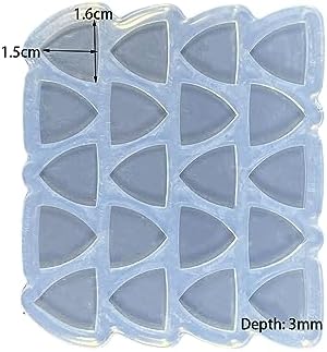 Mini Guitar Pickup Shape Earring Molds Small Resin Mold Clear Silicone Mold for DIY Earrings, Ear Studs, Pendant, Jewelry Making Crafts, Chocolate Cake Mold - Image 2