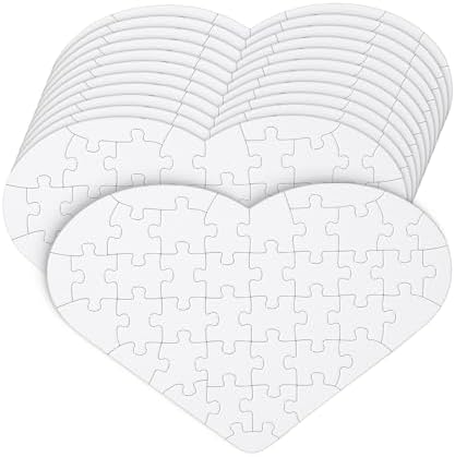 Mr. Pen- Blank Puzzle Bulk, 12 Pack, 40 Pieces/Pack, 9.3" x 6.2" by MrPen
