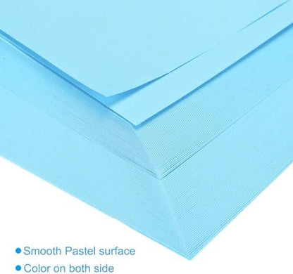 MECCANIXITY 100 Sheets Origami Paper Double Sided 8x8 Inch(20x20cm) Square Sheet for Art Craft Project, Beginners, Gifts Decor, Sky Blue - Image 4