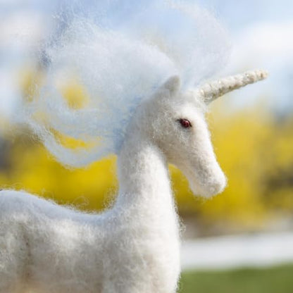 Wizardi Beginner Needle Felting Kit for Adults - Inhabitant of Fantastic Forest. Animal Felting Kit 6,89x5,91 Inches. Felting Tools. Wool Felting Supplies. Felt Crafts. Wool Felt. V-91C Charivna Mit - Image 4