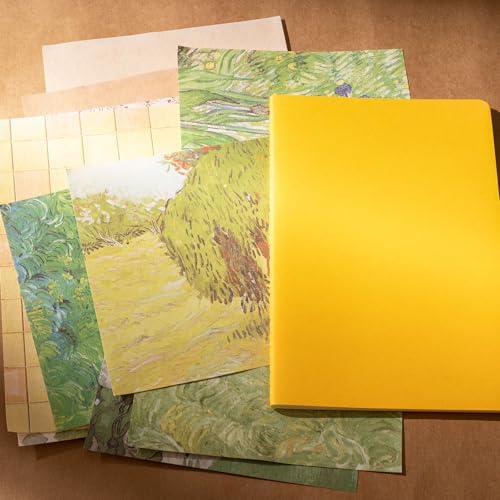 YagCu Scrapbook Kit for Beginners, Aesthetic Junk Journal Supplies, Scrapbooking and Journaling Materials, Bullet Journals Stationery, Planner DIY Arts Craft, Women Adults - Image 4