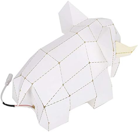 Ycauty Boardattack Papercraft DIY Kit Creative Crafts for Kids and Adults, USB Powered Educational Toy, 8 Cards, Exciting - Image 5