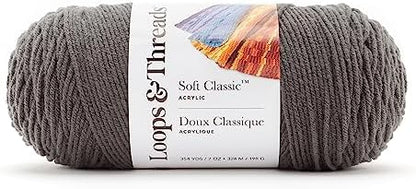 MICHAELS Bulk 12 Pack: Soft Classic™ Solid Yarn by Loops & Threads® - Image 4