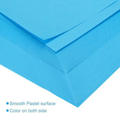 MECCANIXITY 100 Sheets Origami Paper Double Sided 8x8 Inch(20x20cm) Square Sheet for Art Craft Project, Beginners, Gifts Decor, Aquamarine Blue - Image 4