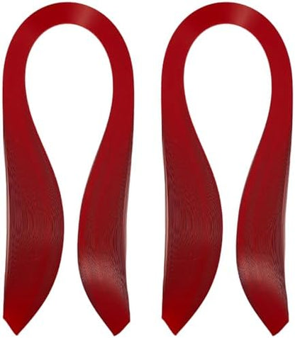 Acoeitl Quilling Paper Strips 240 Strips Red Paper Quilling Set Width 3mm Length 54cm Quilling Supplies DIY Quilling Paper Quilling Art Strip for Crafts (2 Pack) by Unknown