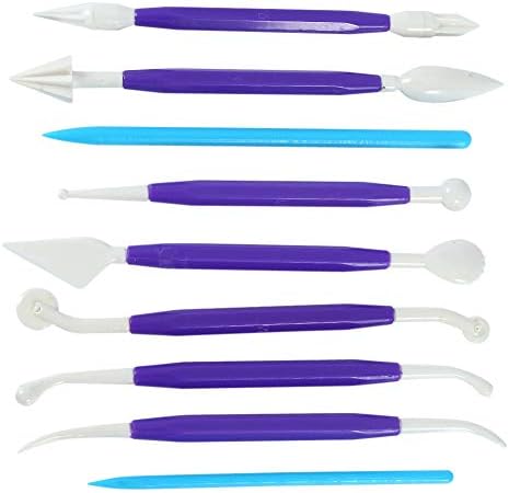 Saluaqui Dry Clay Dry Clay for Adults Cla Wholesale Pcs Pottery Sculpture Carving Tools Set Double Headed Plastic DIY Kit for Kids and Adults and Lightweight for Modeling and - Image 4