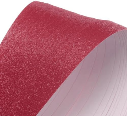 MECCANIXITY 360 Sheets Origami Paper Glitter Stars Papers Dark Red Fold Paper for Beginner Arts Crafts Projects,0.4 x 9.3 Inch - Image 3
