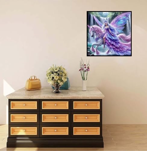 Diamond Art Kits for Adults, Unicorn Fairy Diamond Painting Kits for Adults - Image 3