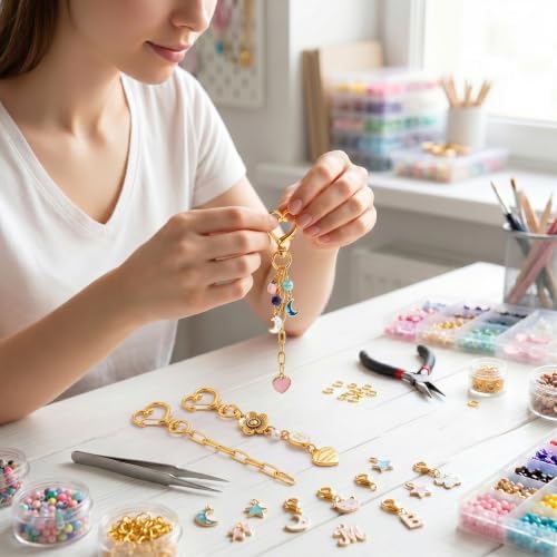 Keychain Making Kits for Bag Charm - Image 4
