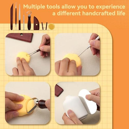Pottery Tools Kit, Clay Tools Set, Ceramic Tool Kit - Image 4