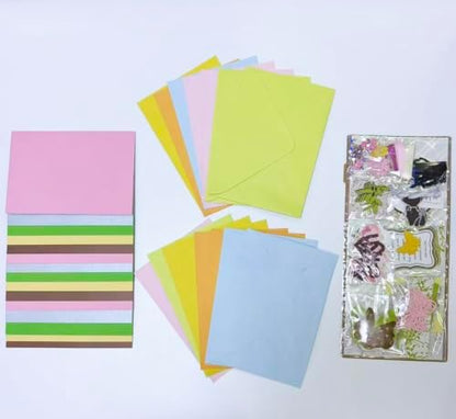 Huralona Greeting Card Making Supplies Envelope Kit Gift Anniversary Craft - Image 5