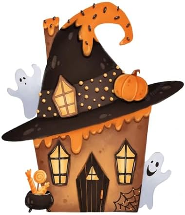 Halloween House Cutting Dies for Card Making, Ghost Pumpkin Die Cuts Happy Halloween Metal Stencil for DIY Scrapbooking Decor Album Paper Card - Image 3