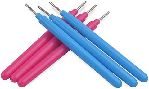 Paper Quilling Tool Set, 6 Pieces Paper Quilling Slotted Tools 1 Piece Quilling Curling Coach and 1 Piece Quilling Comb for Art Craft DIY Paper Project - Image 6