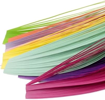 ODETOJOY White Quilling Paper Strips 1.5mm for Crafts Paper Quilling Strip 1/16inch-120pcs - Image 4
