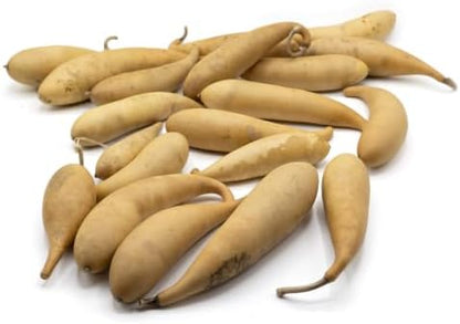Box of 20 Dried Banana Gourds - Gourds for Crafts and Decorating by MeadowbrookeGourds
