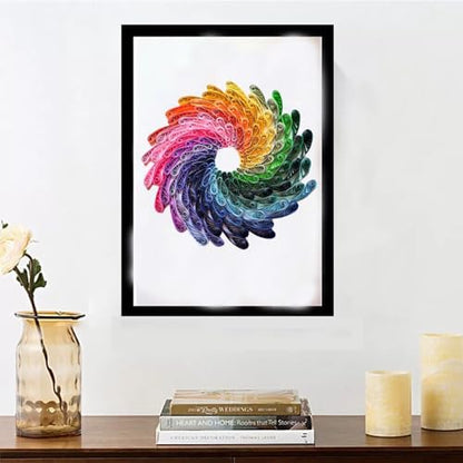 Firework Paper Quilling Kit Paper Quilling Adult Craft Great for DIY Craft Workshop, Home Decoration,Birthday Gift,Adult Friend interaction.It's Suitable for Adult and Craftsmen.Creative Stress Reliee - Image 5