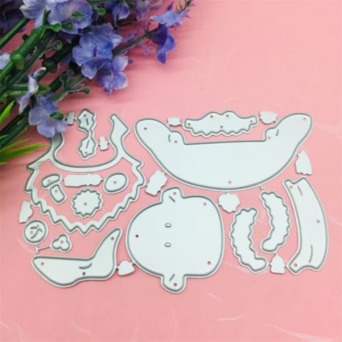 Scrapbooking Die-Cuts, Christmas Metal Cutting Dies for Card Making, Paper Craft Punch Template, Background Embossing Stencils, DIY Album Décor(Santa Claus-7.1x10.8cm) - Image 3