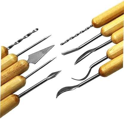 14 Piece Clay Sculpting Tools Set, Double Sided Pottery Modeling Kit - Image 5