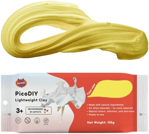 Air Dry Clay Lightweight, Flexible Modeling Clay for Adults Arts and Crafts by Unknown