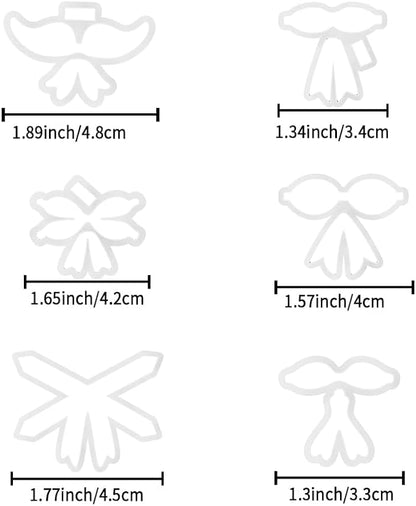 Bow Shape Polymer Clay Cutters for Polymer Clay – Clay Cutters & Clay Molds, Decorative Earring, Tools Set