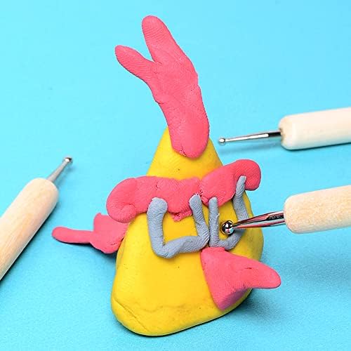 31 Pcs Cake Decorating Tool Set, Fondant Tool, Polymer Clay Tool, Modeling Clay Sculpting Tools Kits for Pottery Sculpture - Image 4