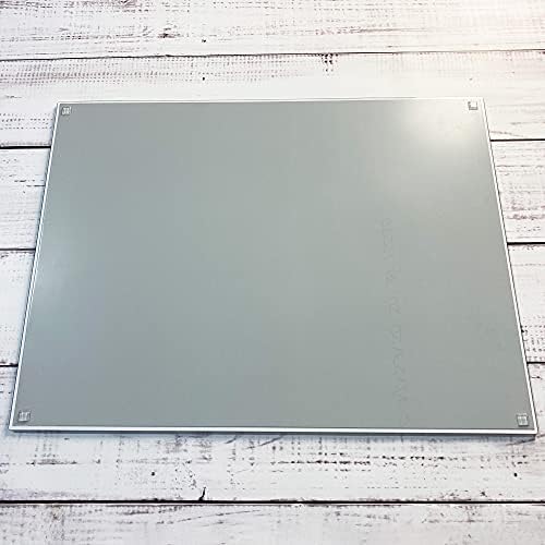 Glass Craft Mat | Magnetic | Heat, Scratch, & Stain Resistant | Perfect for Mixed Media Artwork (Aqua, 18 x 24in) - Image 6
