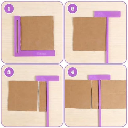 6 Pcs Book Binding Kits - Bookbinding Easy Scrapbooking Tool for Starter - Image 4