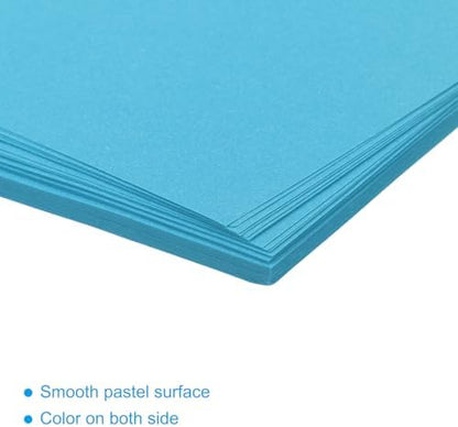 MECCANIXITY 50 Sheet Origami Paper Double Sided Aquamarine Blue 2.5x2.5 Inch Square Sheet for Art Craft Project, Beginners, Gift Decoration - Image 4