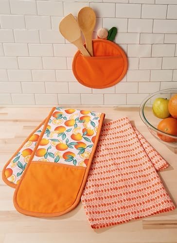 McCall's Potholders, Tea Towel, and Children's and Misses' Aprons Sewing Pattern Packet, Design Code B6905, Sizes 3-8 / XS-XL, Multicolor - Image 6