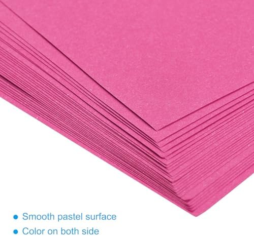 MECCANIXITY 100 Sheet Origami Paper Double Sided Rose Red 5.5 x 5.5 Inch Square Sheet for Art Craft Project, Beginners, Gifts Decor - Image 4