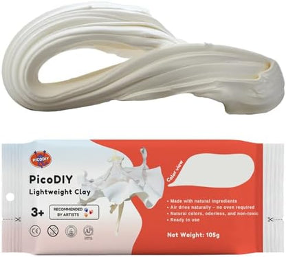 Air Dry Clay Lightweight, Flexible Modeling Clay for Adults Arts and Crafts by Unknown