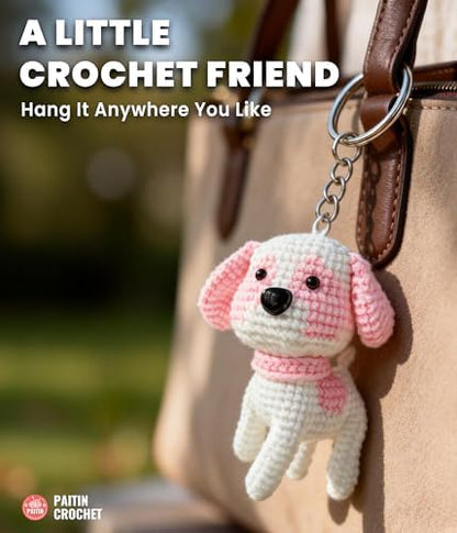 PAITIN Crochet Starter Kit – Easy DIY Craft Set for Adult Beginners, Handmade Yarn Art Project with Video Guidance (Beagle) - Image 5