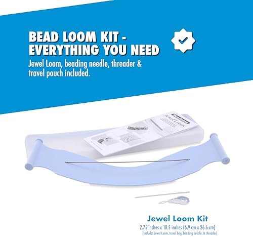 Beadalon Jewelry Weaving Loom Kit - Beadwork Core Set - Jewel Loom - Image 2