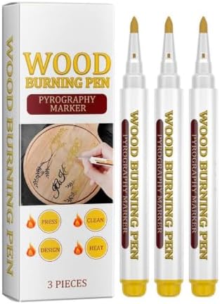 Wood Burning Marker Pen, Wood Burning Stencils for Personalized Gifts by Unknown