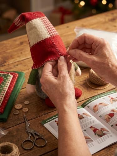 Christmas Gnome Crochet Birthday Gifts Christmas Crafts for Adults - Image 2
