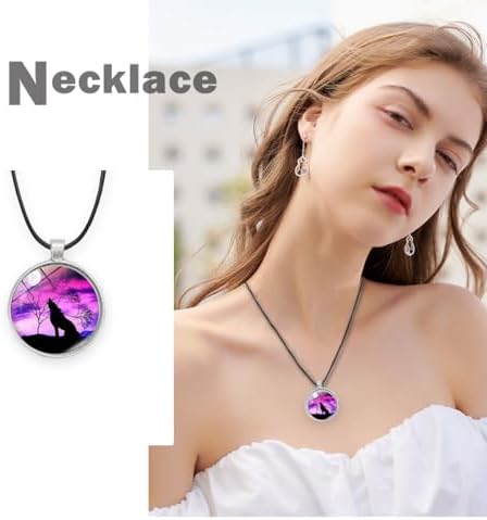 45pcs Pendant Trays Set with Cabochon Glass, Round - Image 4