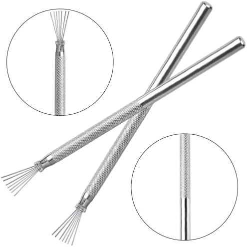 2 PCS Clay Scoring Tools, Stainless Steel Pottery Tool Polymer Clay Tools - Image 3