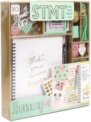 STMT D.I.Y.Journal Set, Stationary Kit with Notebook for Writing and Drawing, DIY for Girls Ages 8+, Dreamers Become Doers - Image 5