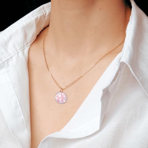 48 Pcs Alloy Open Back Bezel Pendants, 6 Styles Hollow Frame Pendants Ring for Resin Jewelry Making - Image 6