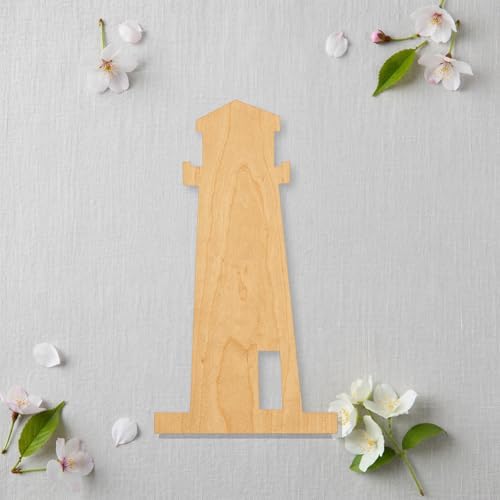 Unfinished Light House 3 Wood Cutout Craft Blank, Unfinished Baltic Birch DIY Shape for Crafts and Decor - 28 Inch, 1/8 Inch Thick - Image 5